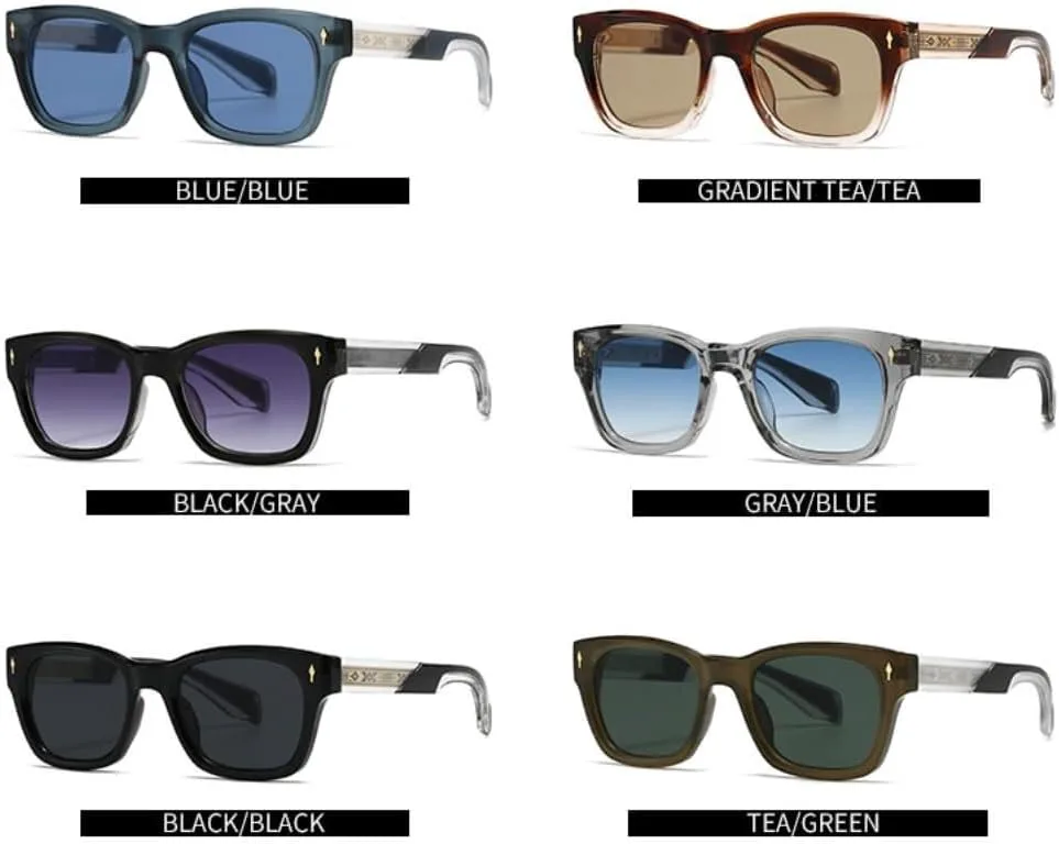 

Солнцезащитные очки для мужчин и женщин - защита UV400 - компактная оправа с градиентными линзами для занятий спортом на открытом воздухе и вождения LXLHWN, Tyj360-5