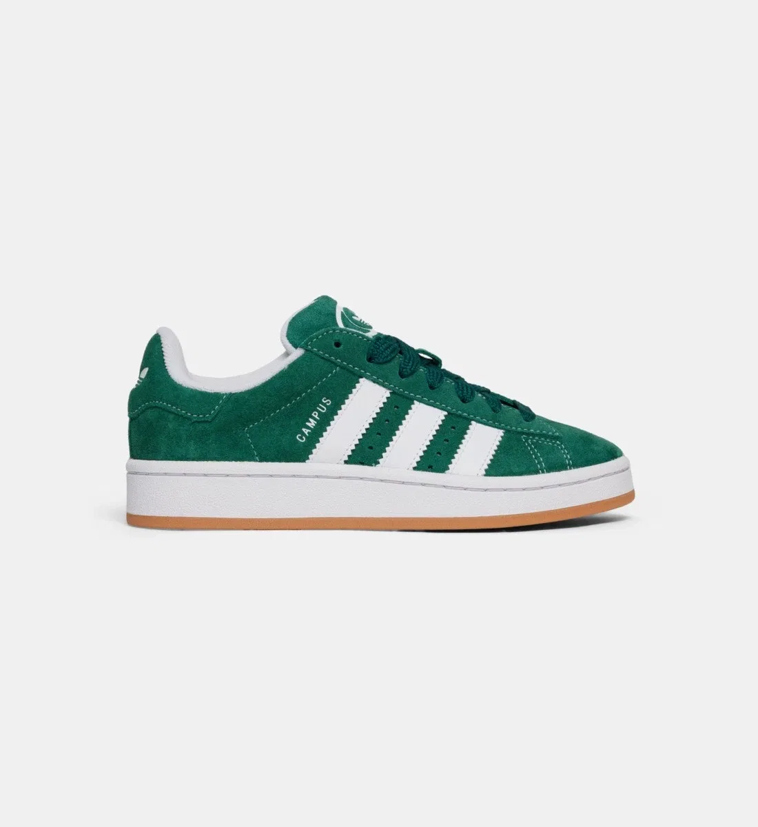 Кроссовки Campus 00s из замши и смешанных материалов adidas Originals, зеленый