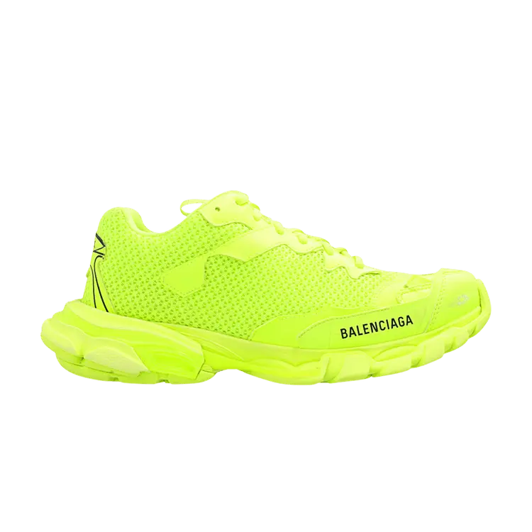 Кроссовки Balenciaga Wmns Track.3 Sneaker Fluo Yellow, желтый