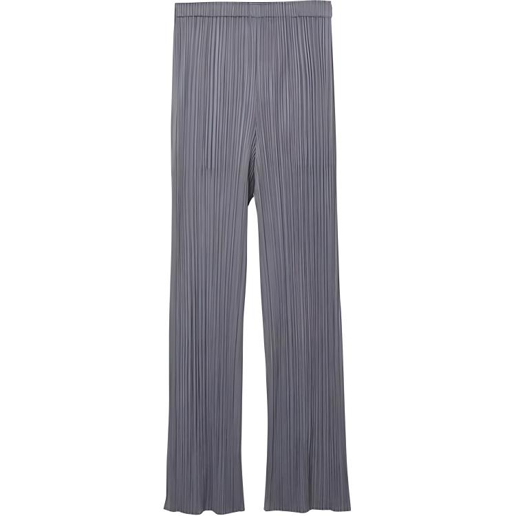 

Повседневные брюки унисекс серые PLEATS PLEASE ISSEY MIYAKE, серый