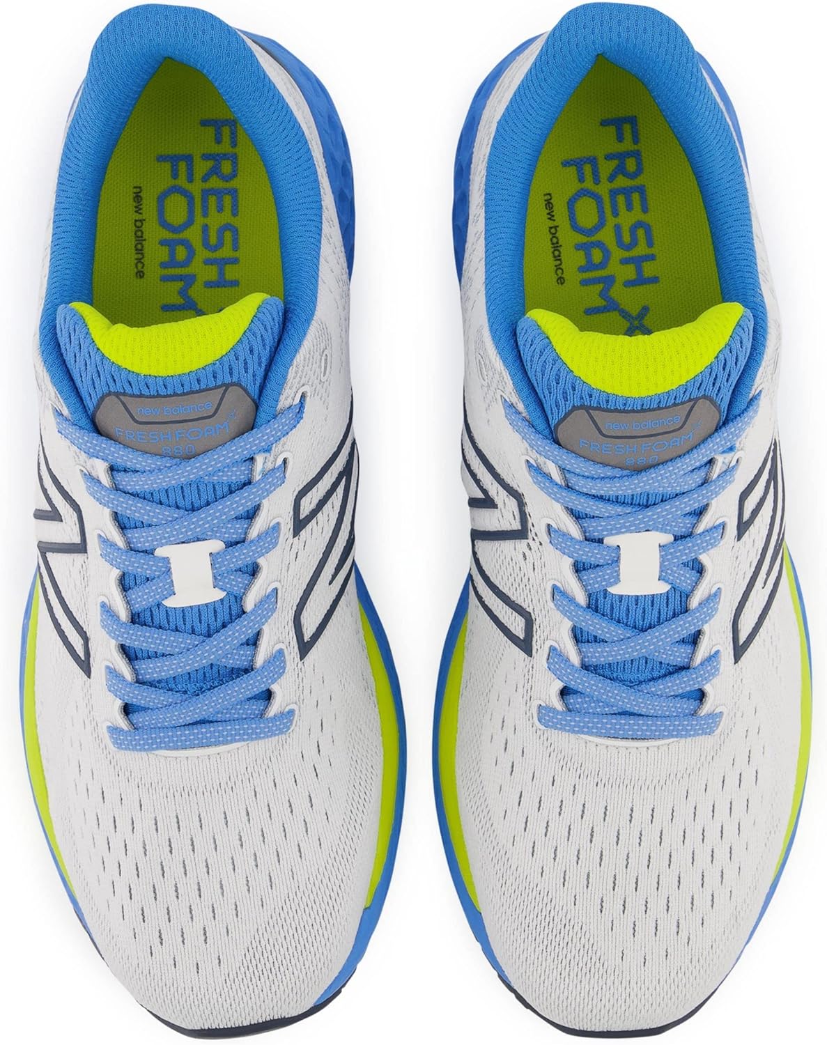 Кроссовки для бега New Balance Men's Fresh Foam 880 V11, White/Helium — фото 4