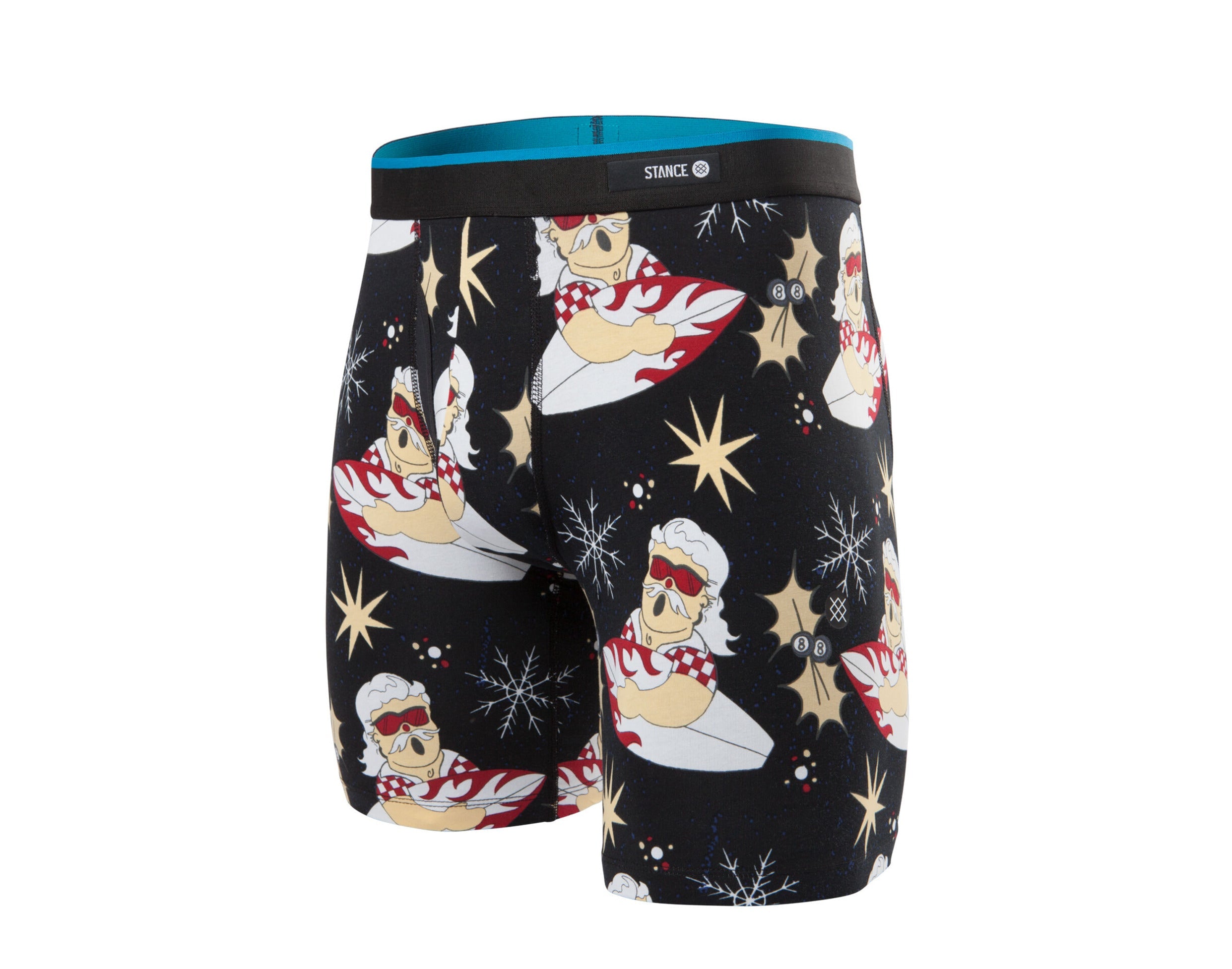 

Трусы-боксеры Stance Surfin Santa BB черные/красные мужские трусы M802D19SUR-BLK
