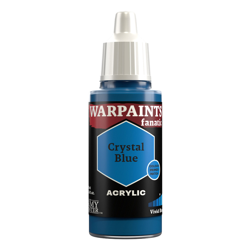 

Аксессуары Army Painter Warpaints Fanatic: Crystal Blue (18ml)