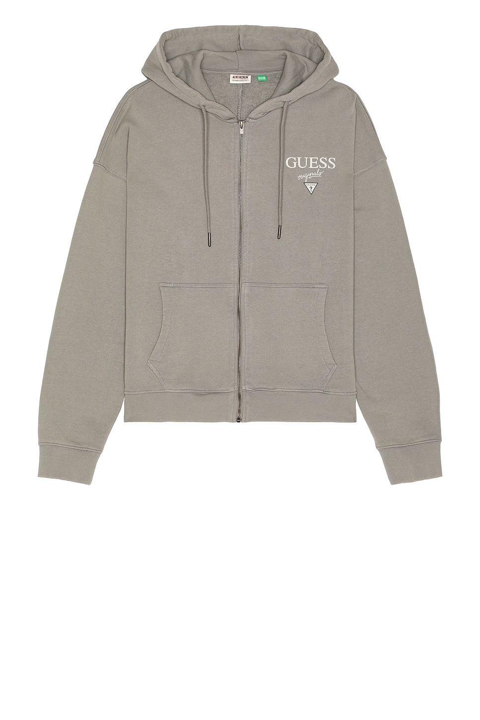 

Толстовка на молнии с крашенным эффектом Guess Originals, night stone