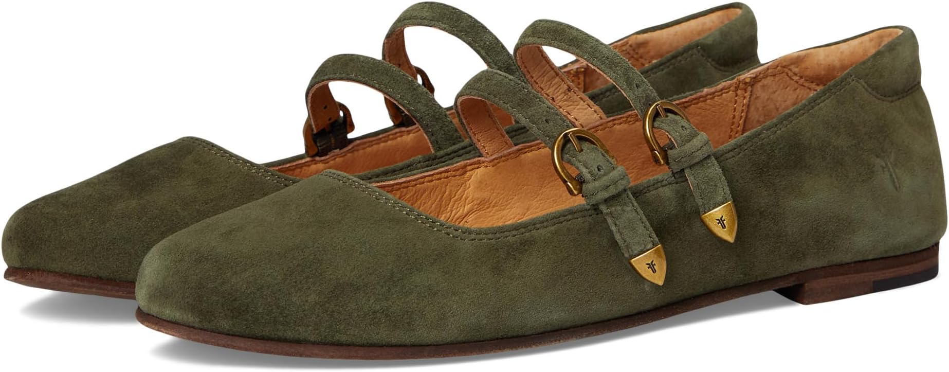 Балетки Frye Women's Carson Multi Mary Jane, Dark Olive