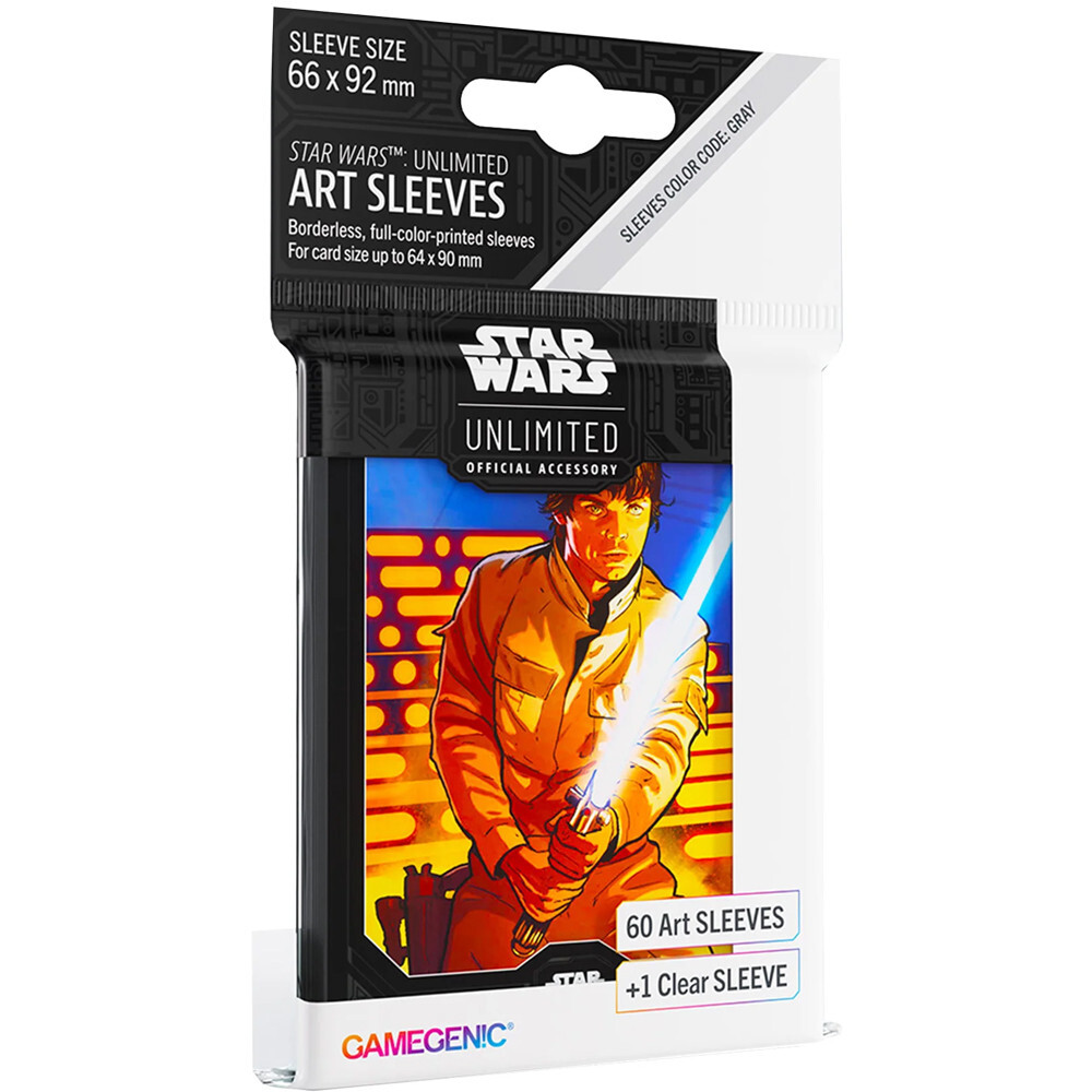 

Аксессуары Gamegenic Star Wars Unlimited Sleeves: Luke Skywalker