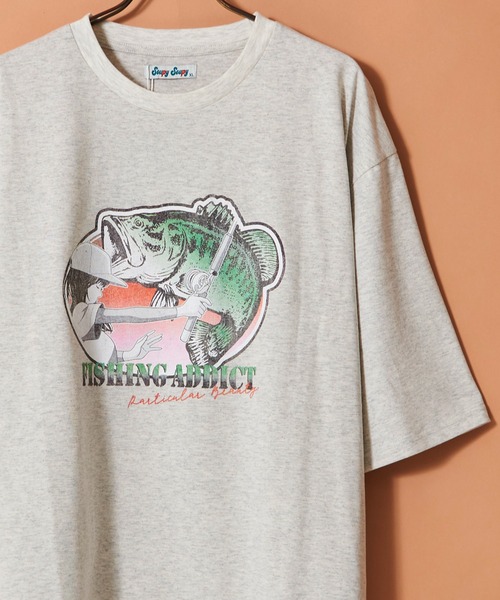 

Revo. Футболка с графическим принтом Revo, серая