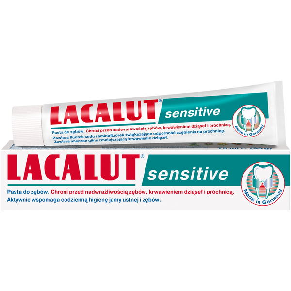 

Зубная паста для чувствительных зубов, 75 мл Lacalut Sensitive