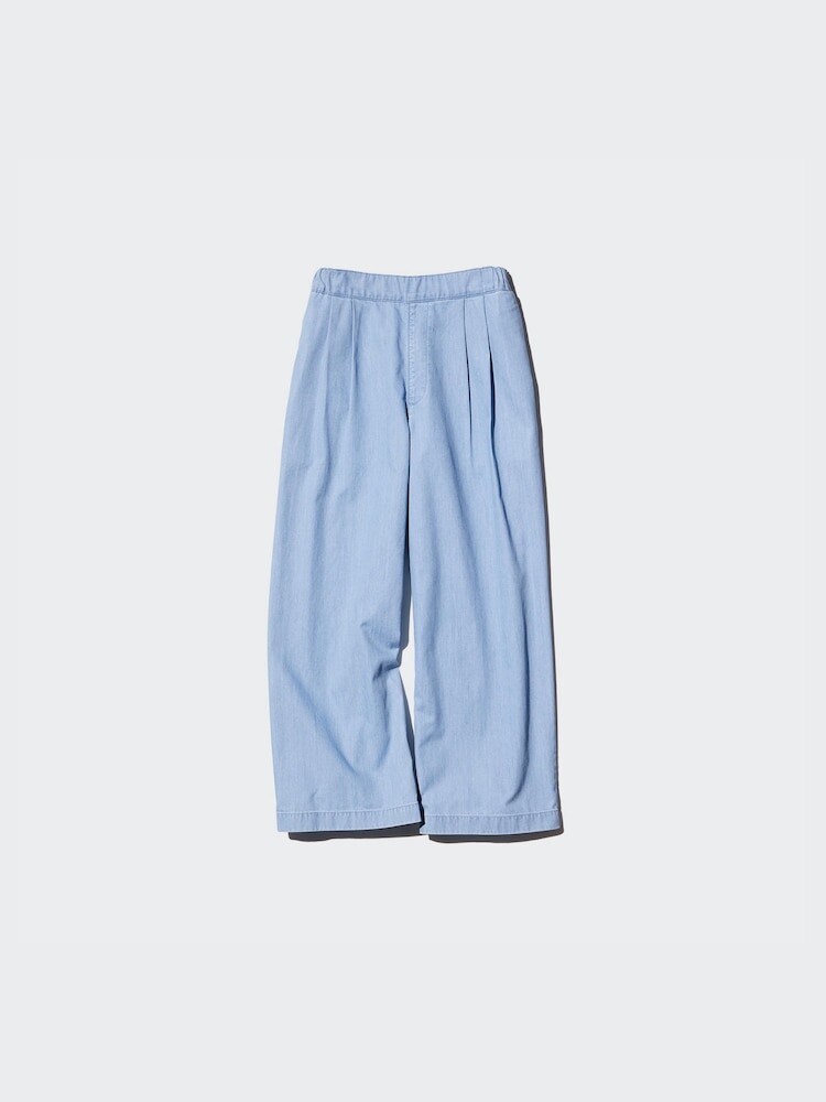 

Широкие штаны Uniqlo, голубой