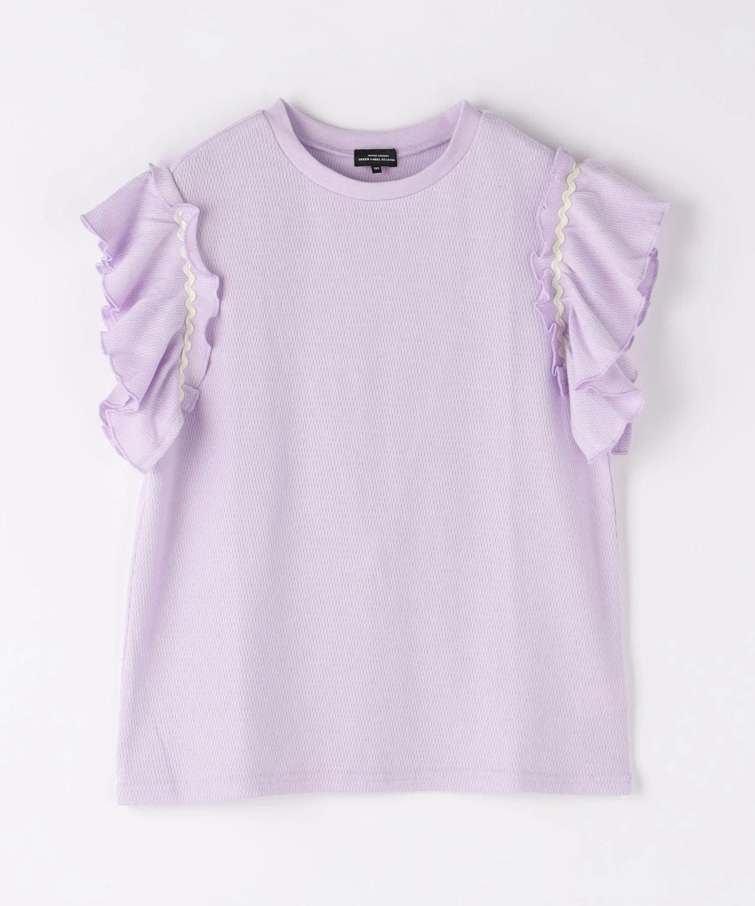 Футболка Honeycomb Waminami Tape / Детская 140-160 см United Arrows Green Label Relaxing, LILAC