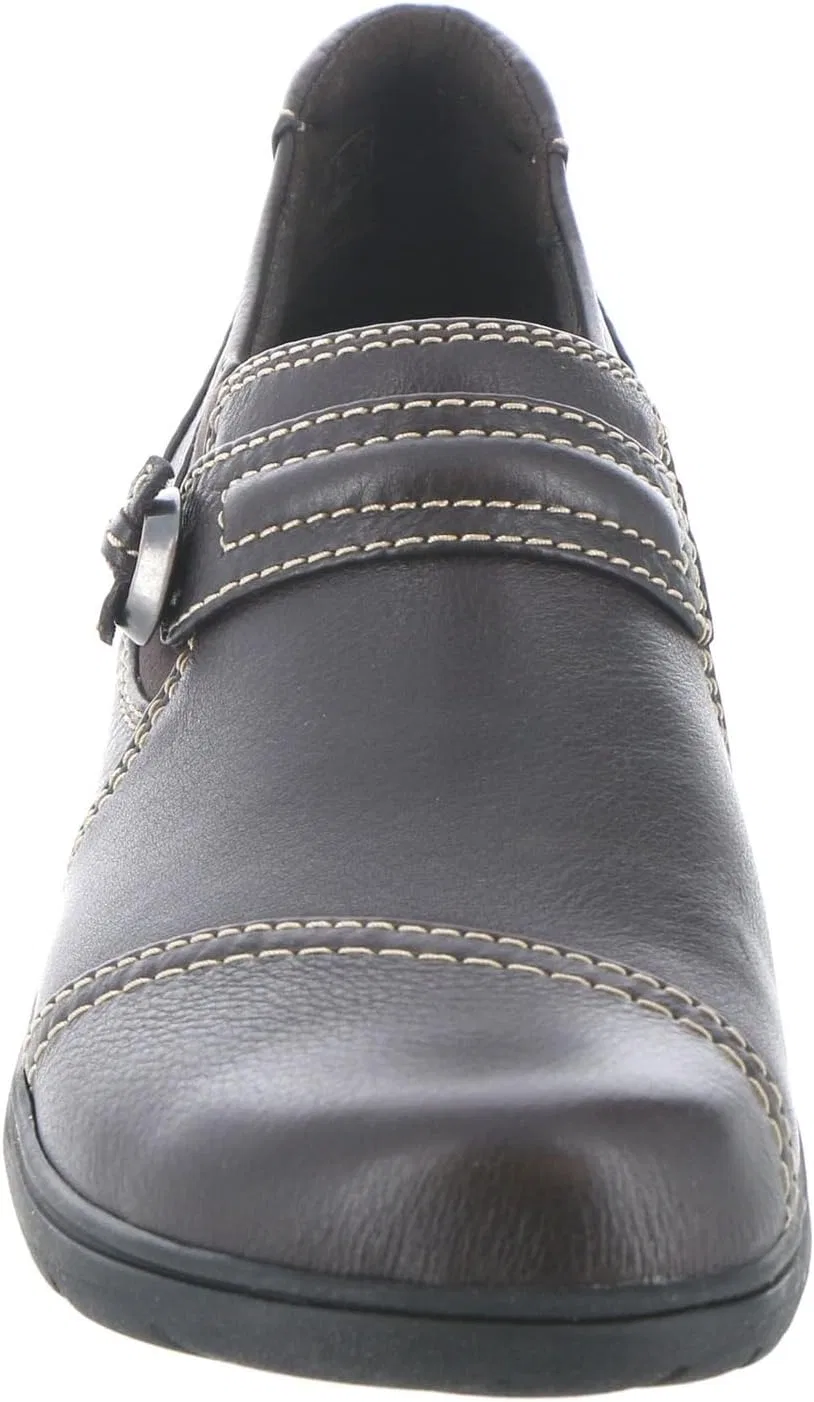 Туфли Clarks Women's Carleigh Pearl Slipper, Dark Brown — фото 2