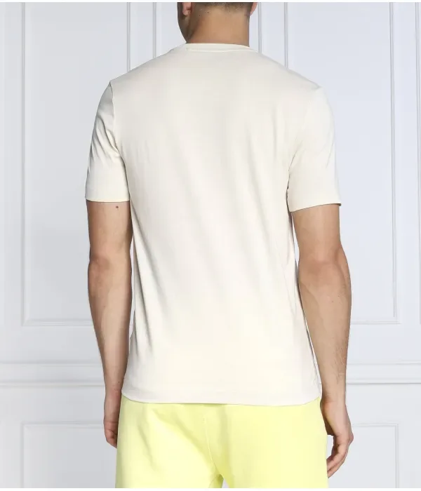 Футболка Томпсон regular fit Boss, экрю — фото 4