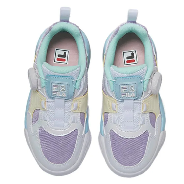 FILA KIDS Детские кроссовки для тренировок BOA Low top цвета светло-лавандовый/ирис — фото 3