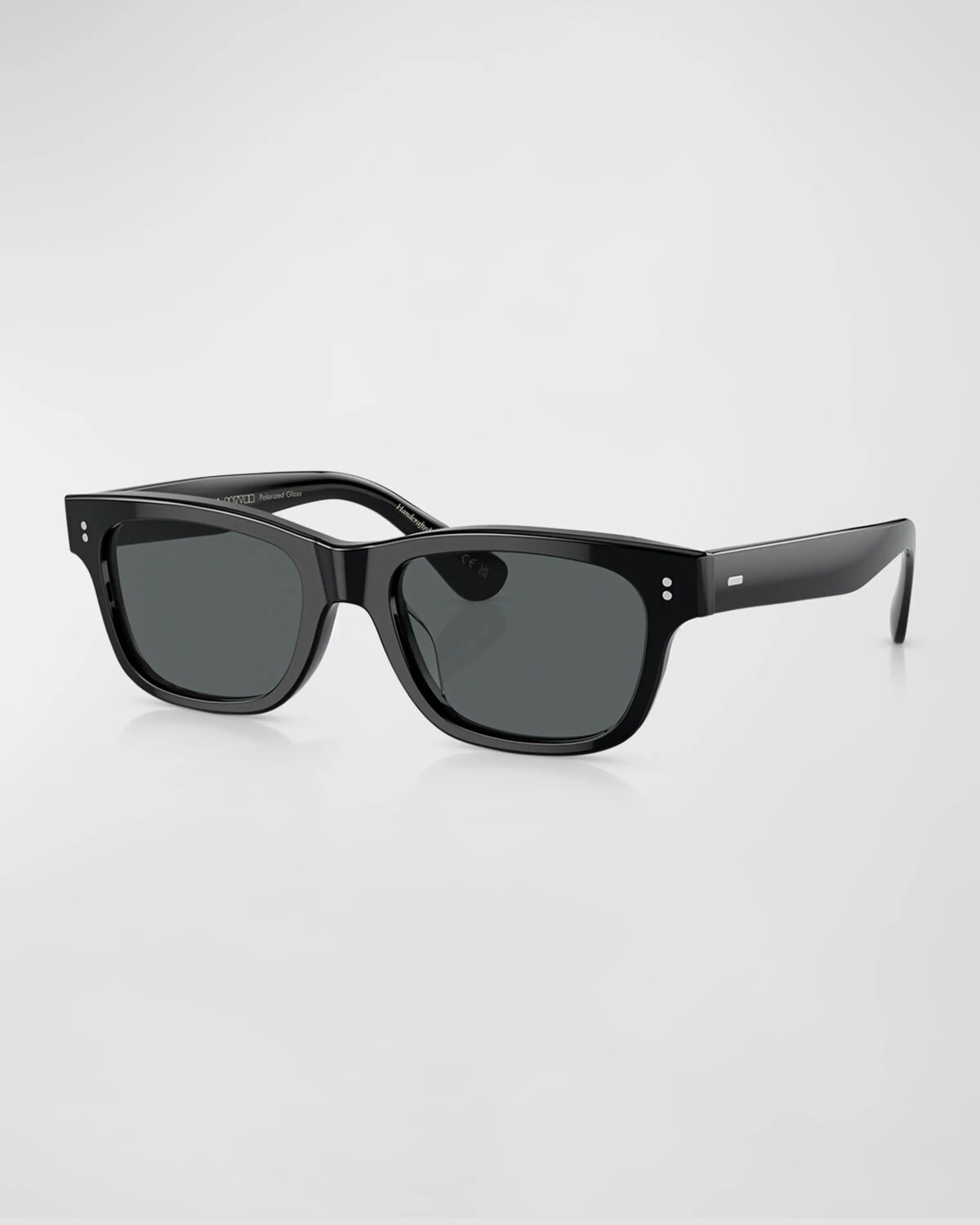 

Мужские прямоугольные солнцезащитные очки Rosson Sun из ацетата Oliver Peoples, цвет Black