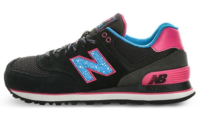 

Кроссовки женские NB 574 с низким верхом, черные/фиолетовые New Balance