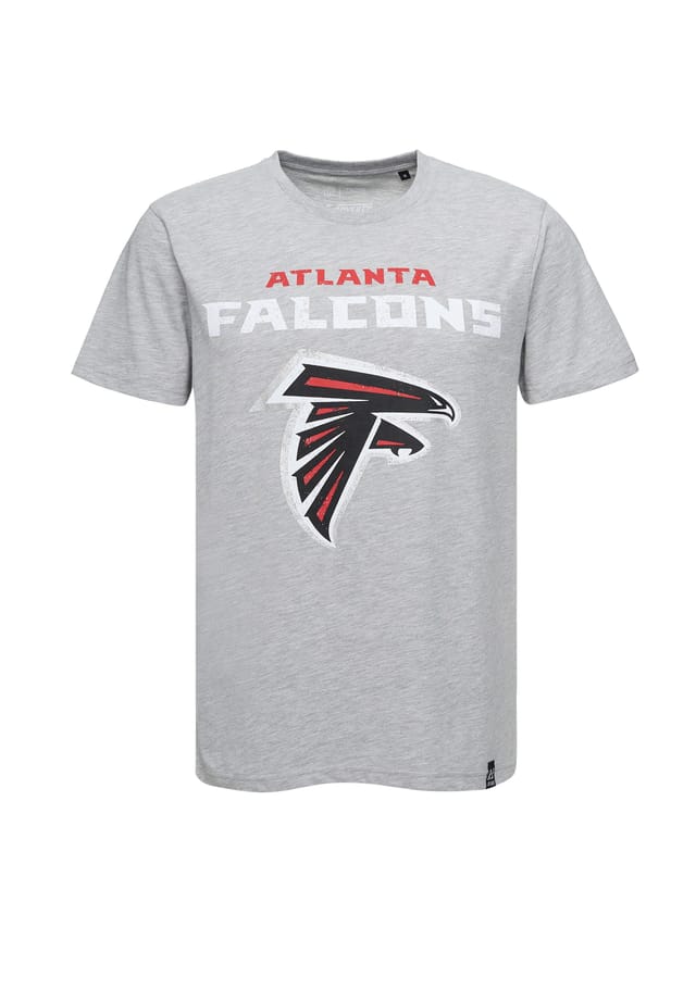 

Футболка nfl falcons core для всех фанатов atlanta falcons Re:Covered, серый