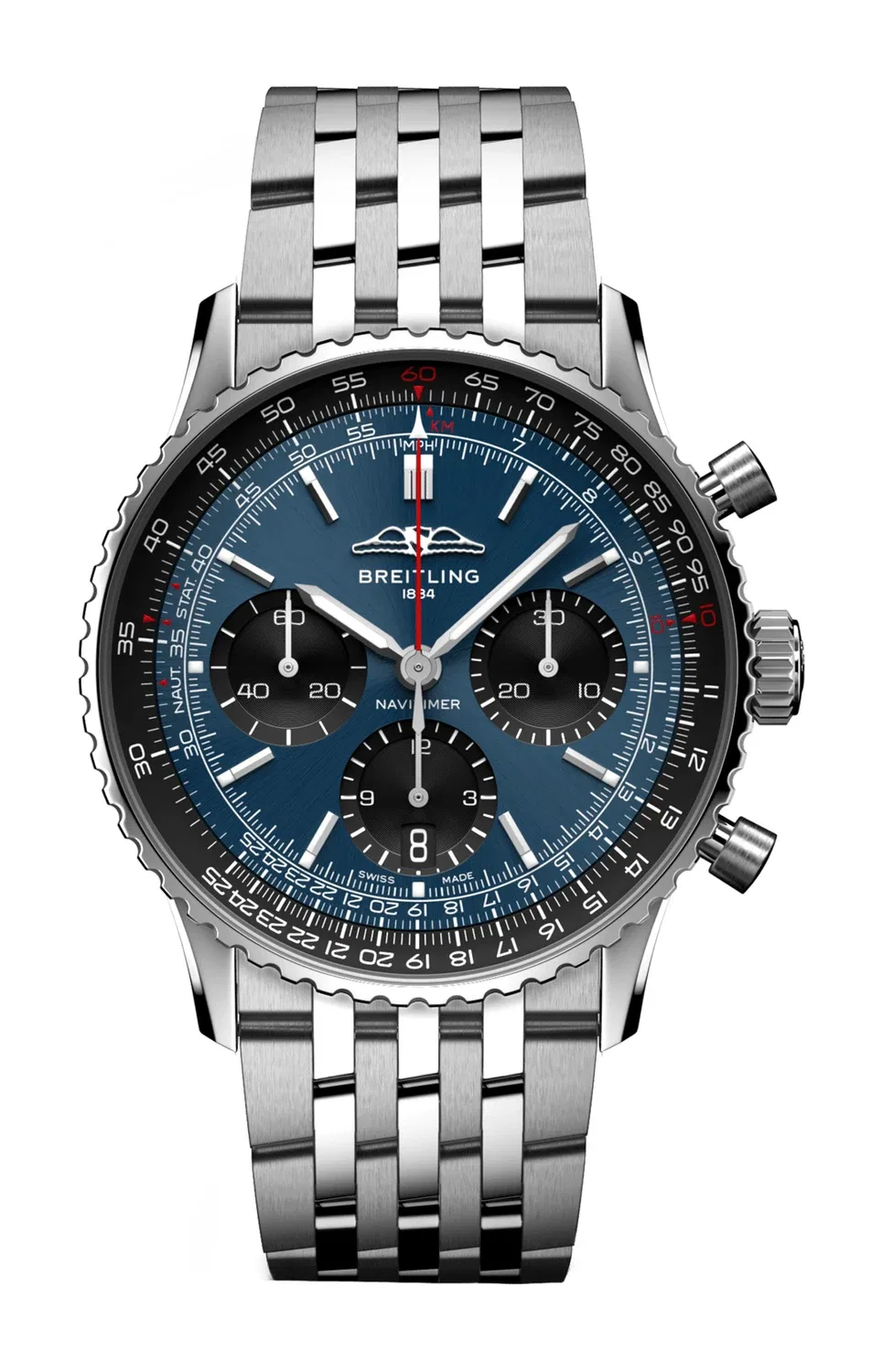 NAVITIMER B01 ХРОНОГРАФ 41 - AB0139241C1A1 BREITLING, желтый