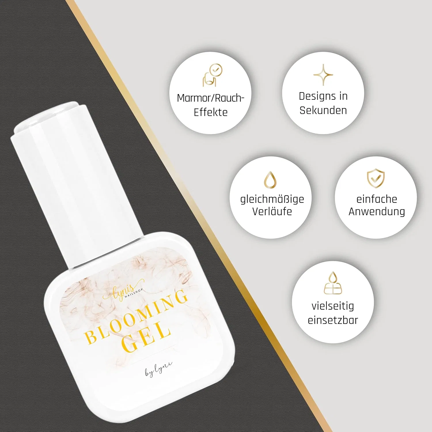 Гель для дизайна ногтей «Blooming Gel» от Lynis-Nailshop.de Lynis Nailshop — фото 2