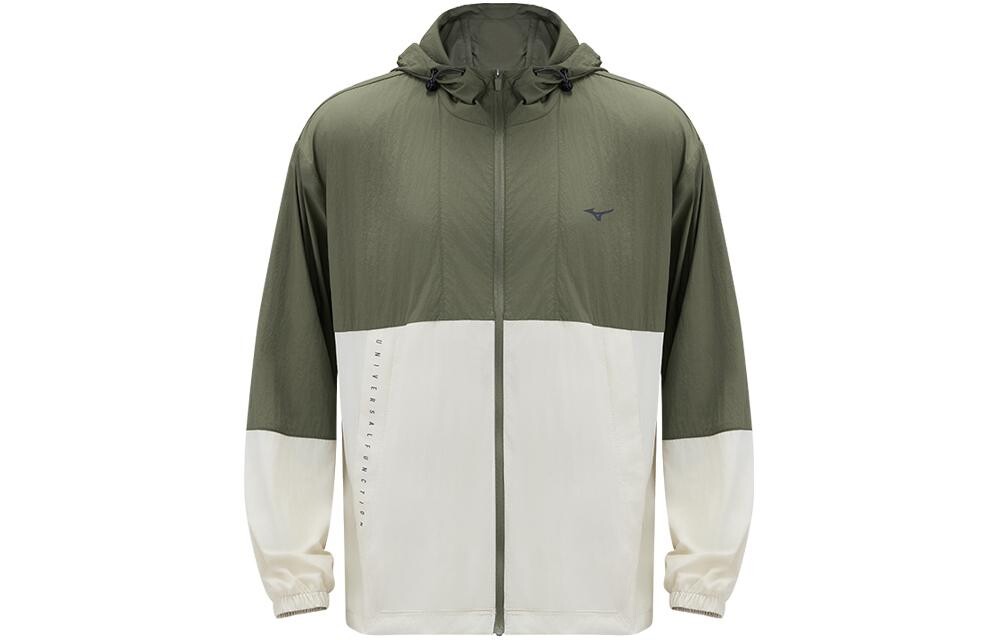 

Куртка унисекс винтажная зеленый Mizuno