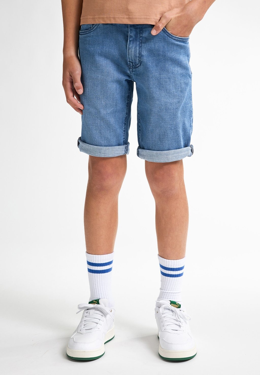 Джинсовые шорты BASSANO DENIM TEAL Petrol Industries, цвет Medium Vintage — фото 2