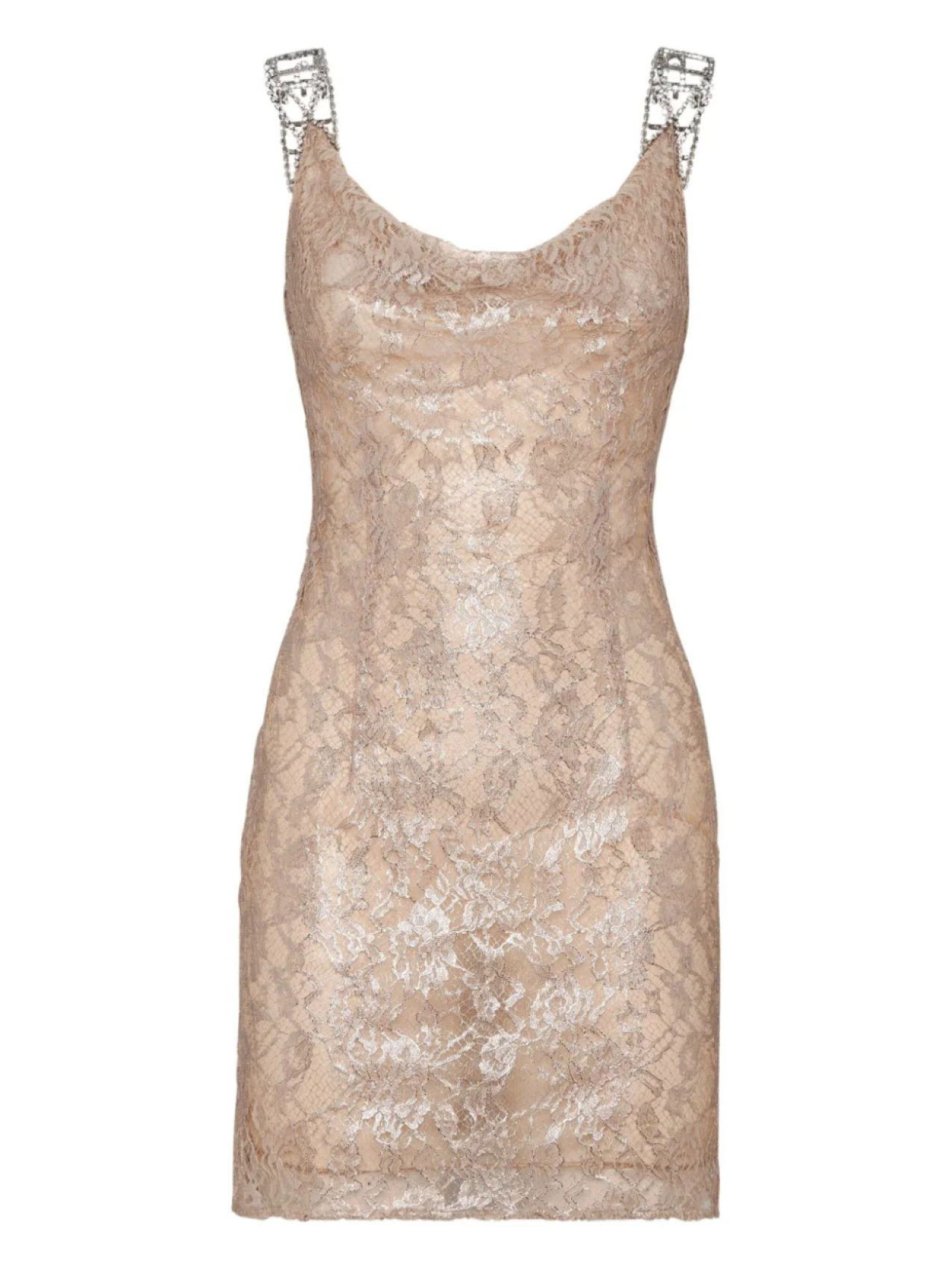 

Мини-платье Philipp Plein Plein Love, розовый