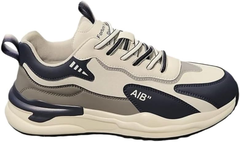 

Мужские мягкие кожаные кроссовки для повседневной носки осень. Поверхность обуви имеет тонкую текстуру, а подкладка комфортная и приятная для кожи. Они подходят для занятий спортом и физическими упражнениями Clolinde, синий