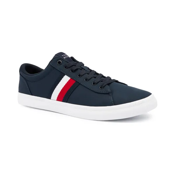 

Кроссовки Iconic vulc с полосками Tommy Hilfiger, синий