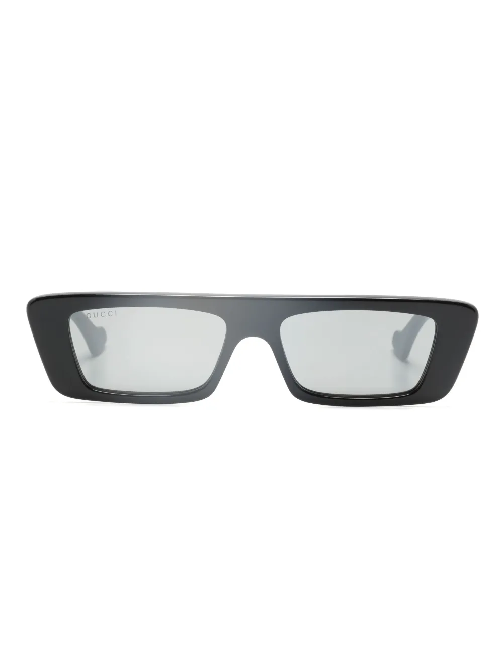 

Солнцезащитные очки в прямоугольной оправе Gucci Eyewear, черный