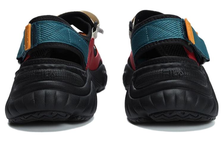 Сандалии Fila Fusion Conch, цвет «Черный с разноцветными вставками» — фото 3