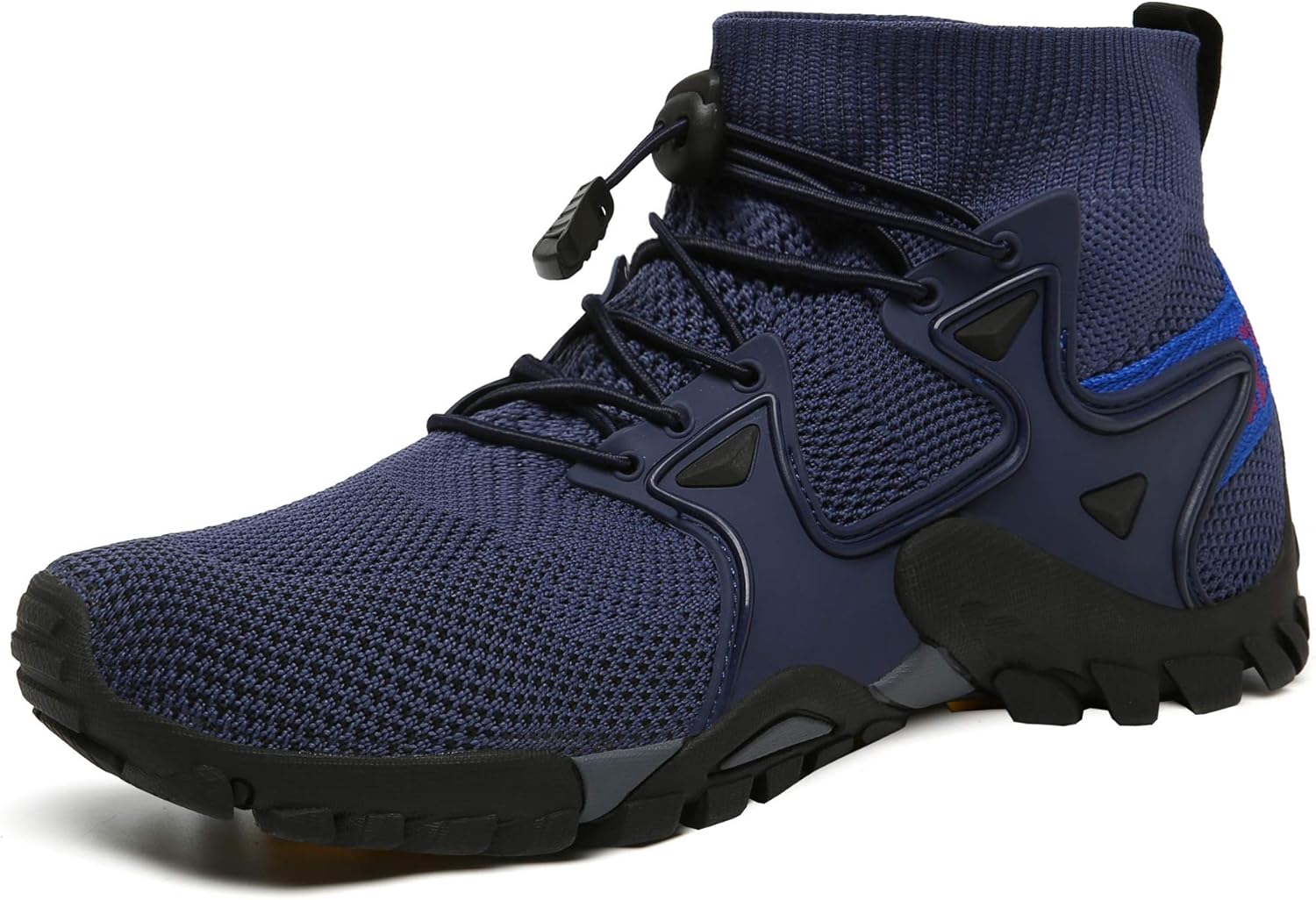 

Мужские прогулочные туфли Легкие Дышащие Повседневные Ботинки для Пеших Прогулок На Открытом Воздухе Ботинки до Щиколотки Модные Спортивные Беговые Кроссовки Для Треккинга По Тропам Противоскользящие Soft Time Toy, синий