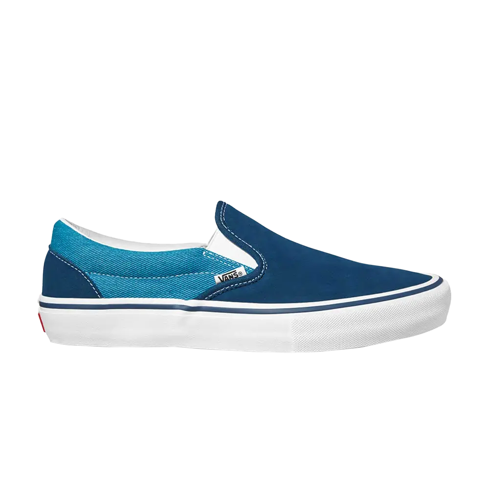 

Классические слипоны Pro Vans, синий