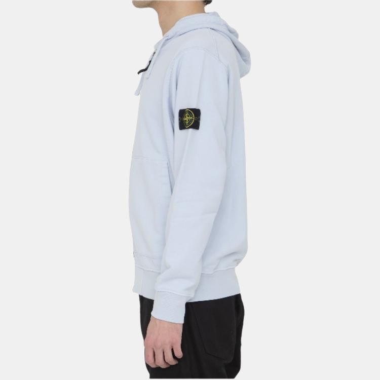 STONE ISLAND Свитшот Unisex Ice Frost Blue — фото 3