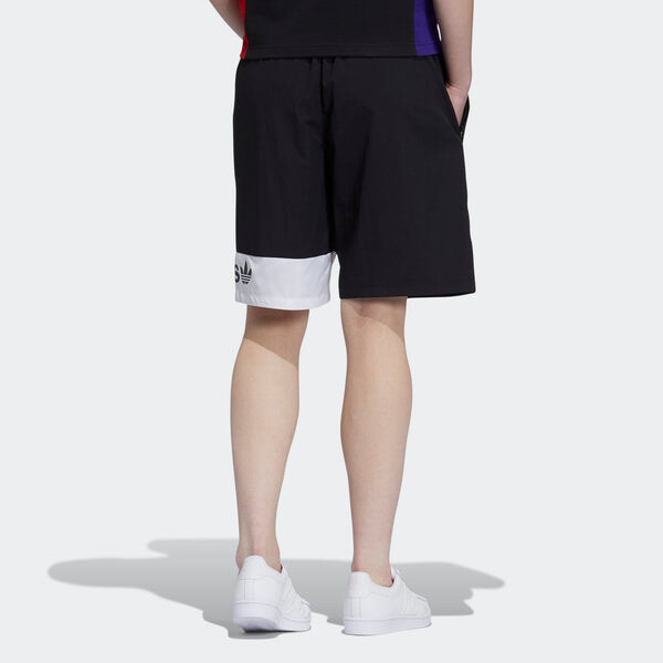 Шорты originals sprt short causual sports ventilate short pant male black Adidas, черный — фото 4
