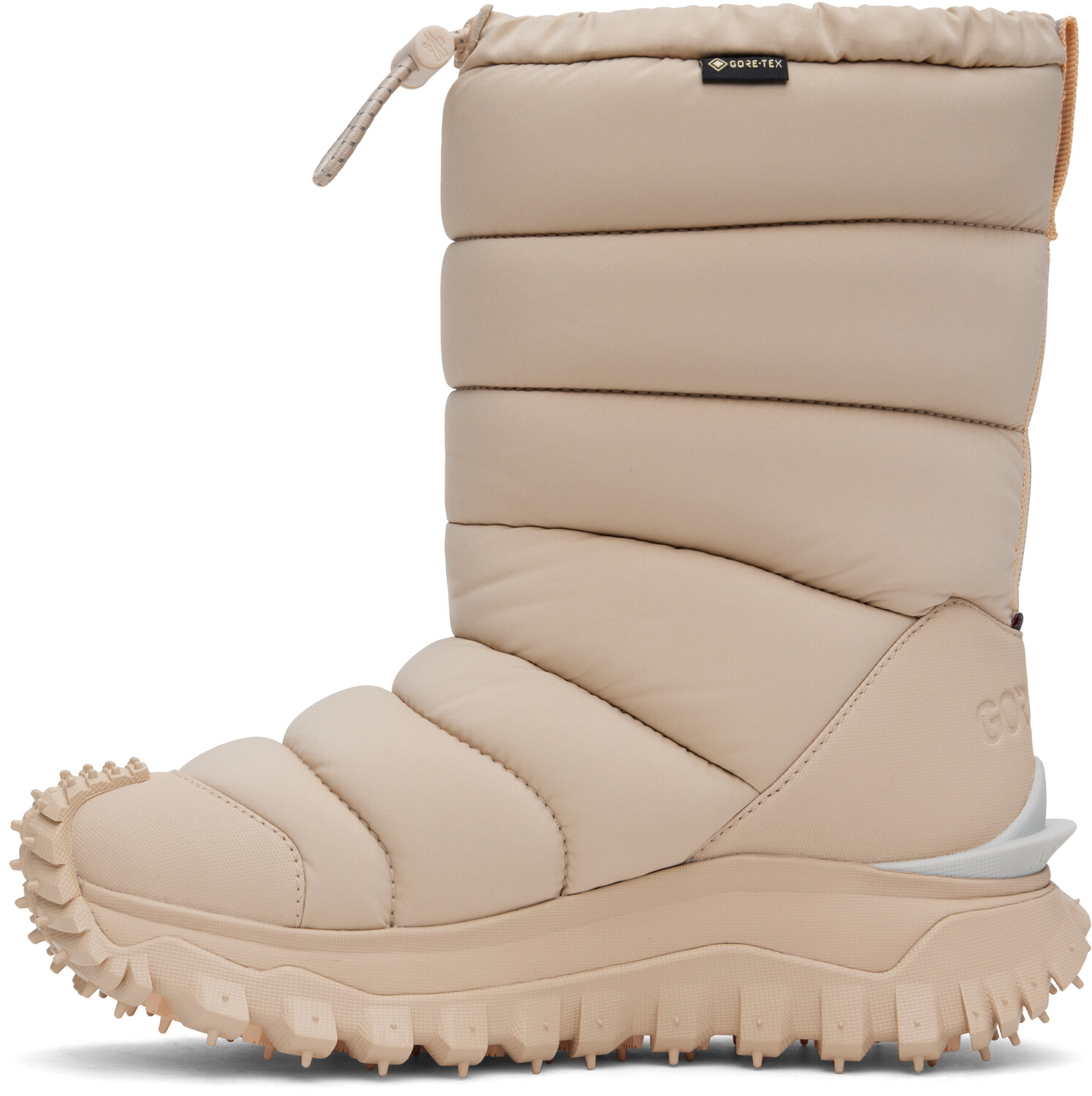 Розовые высокие ботинки Trailgrip Apres Moncler — фото 3