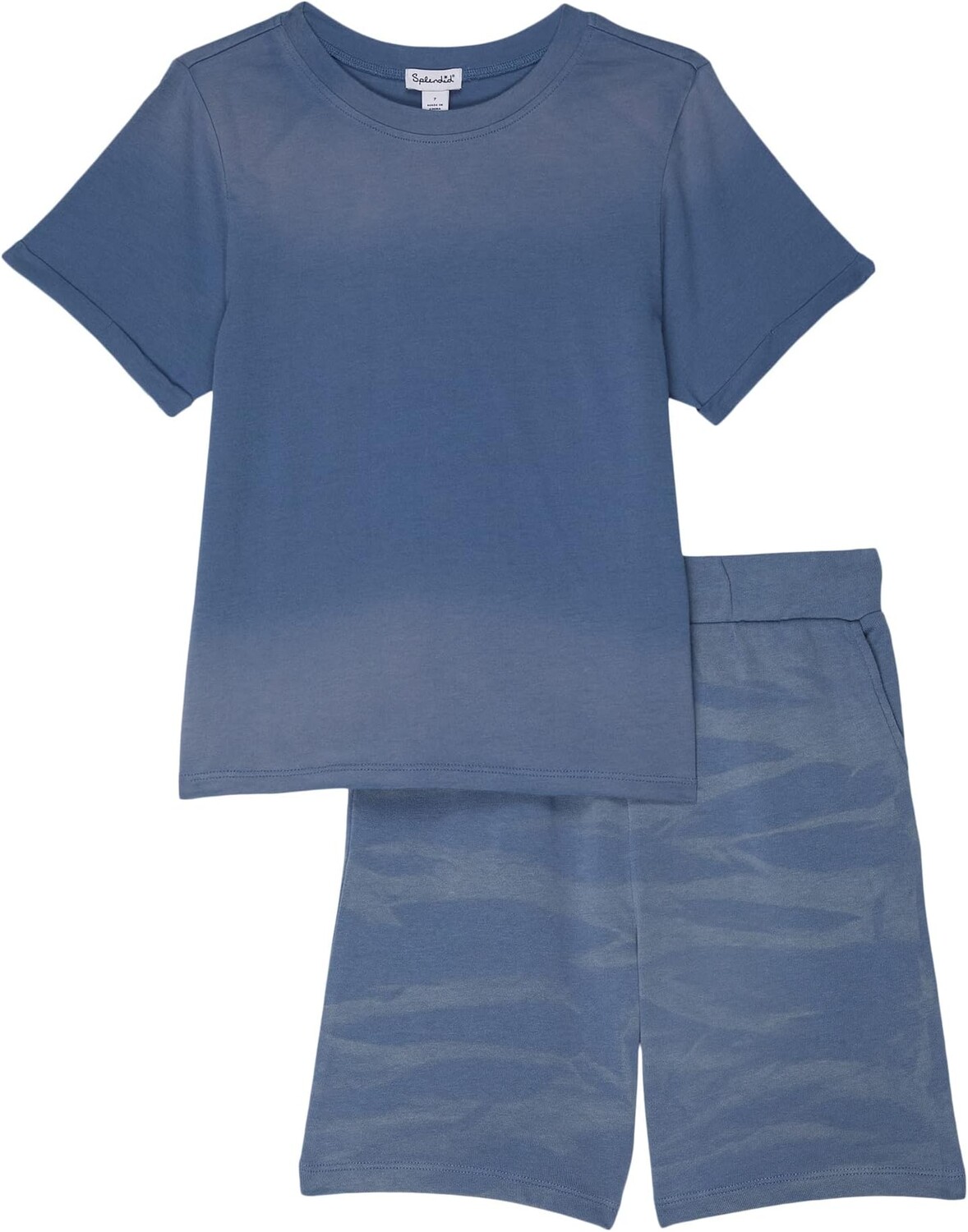 

Детский набор Splendid Littles Spray Cloud Short Sleeve Set, цвет Cool Blue