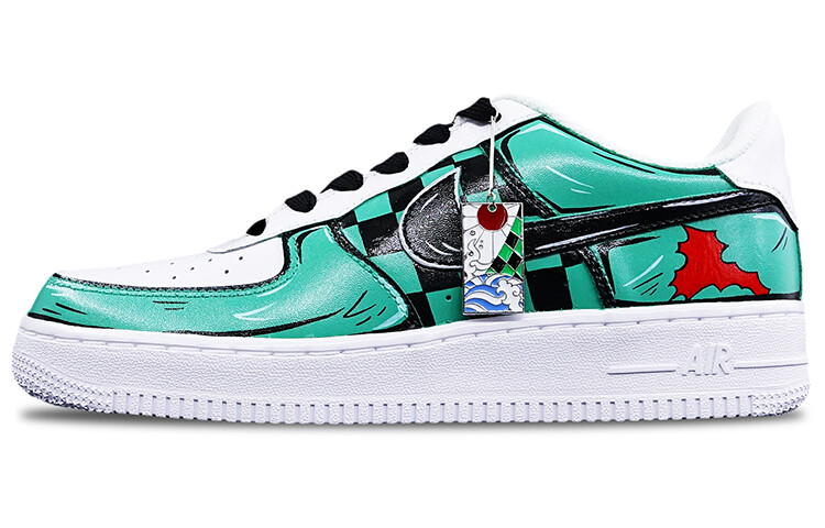 

Кроссовки для скейтбординга Air Force 1 женские, низкие, зеленые Nike, Зеленый, Кроссовки для скейтбординга Air Force 1 женские, низкие, зеленые Nike