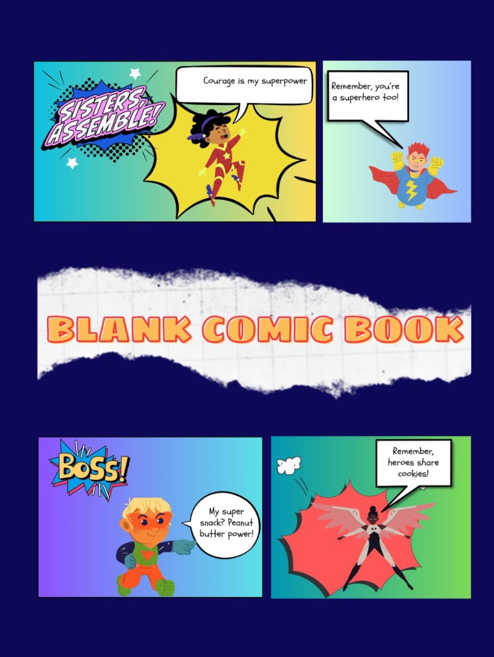 

BLANK COMIC BOOK (Independently published)