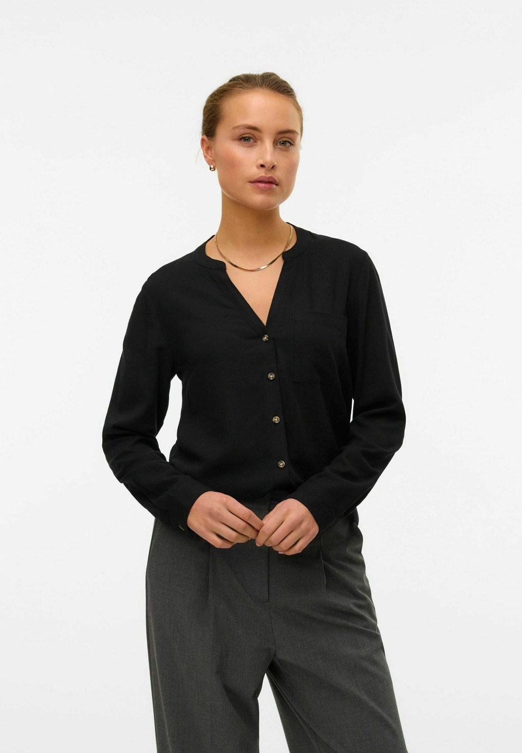

Блуза VMMYMILO Vero Moda, черный