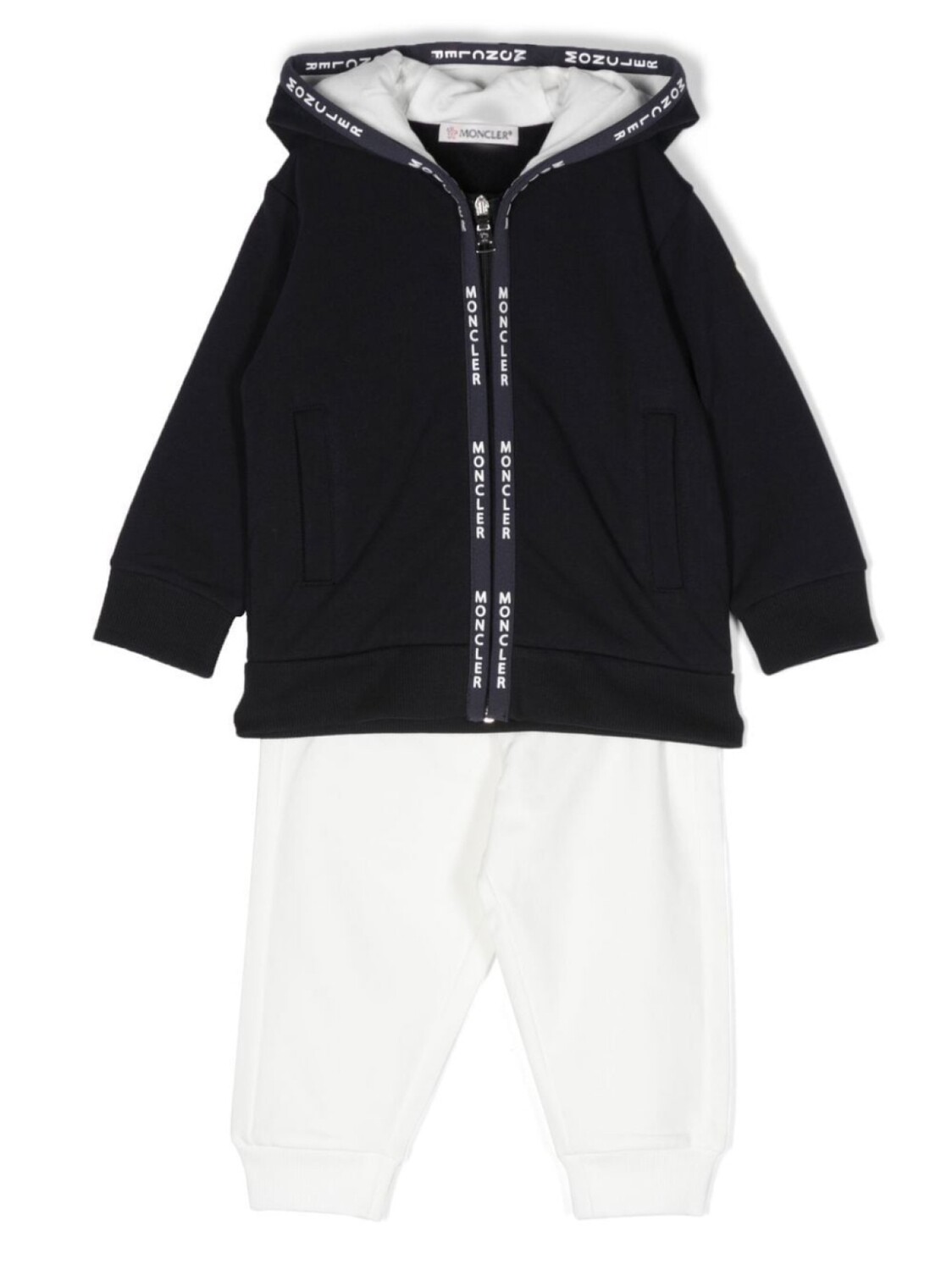

Moncler Enfant спортивный костюм с логотипом, синий