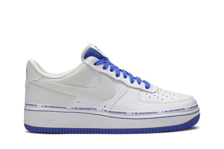 

Кроссовки Nike Uninterrupted x Air Force 1 Low QS 'More Than', белый, Белый;серый, Кроссовки Nike Uninterrupted x Air Force 1 Low QS 'More Than', белый