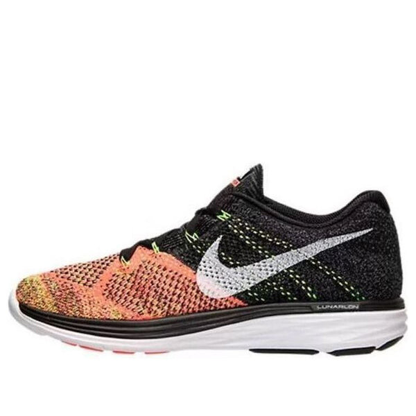 

Кроссовки flyknit lunar 3 'orange toe' Nike, мультиколор, Оранжевый, Кроссовки flyknit lunar 3 'orange toe' Nike, мультиколор