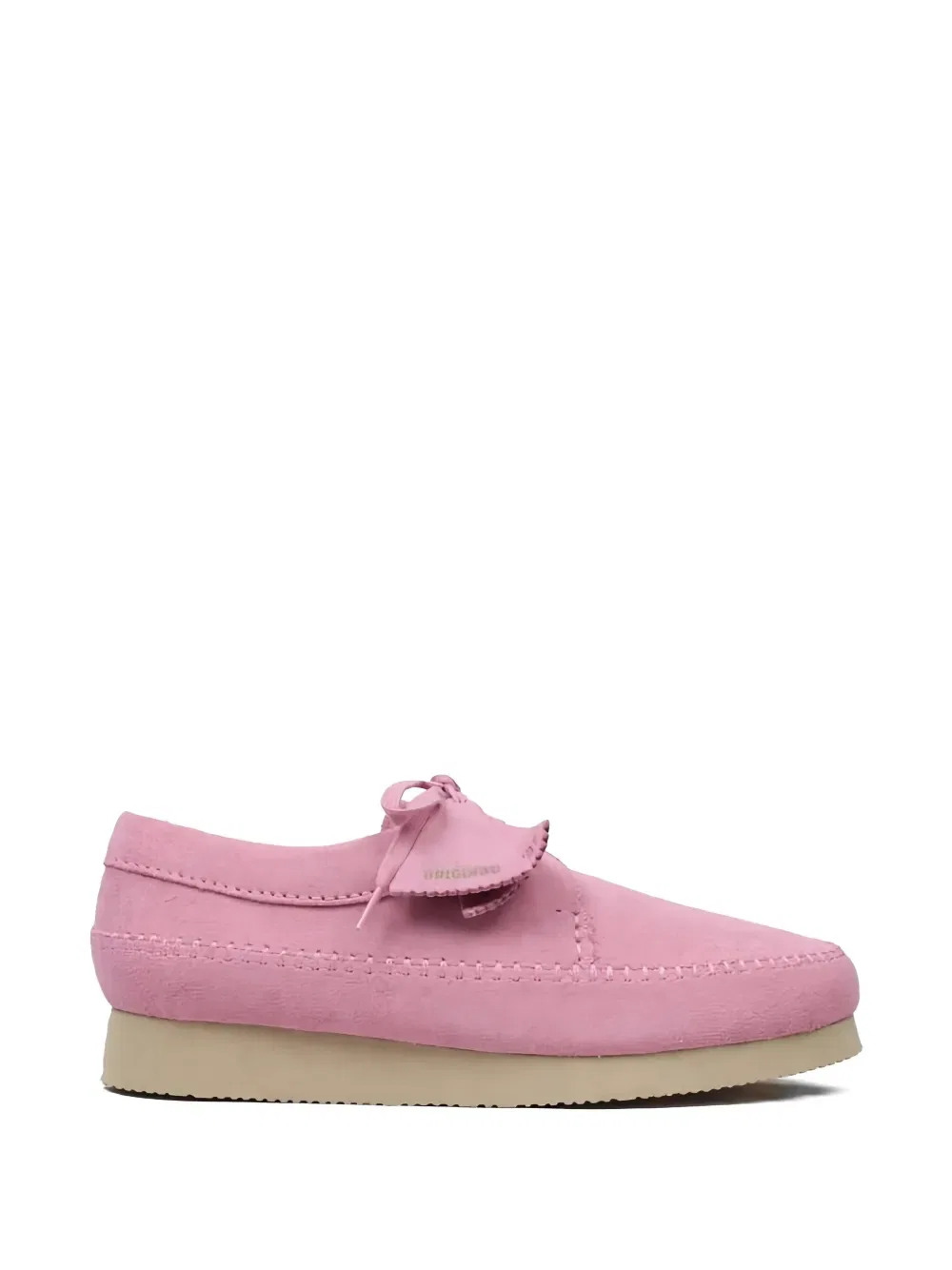 Туфли-дерби Weaver на шнуровке Clarks Originals, розовый