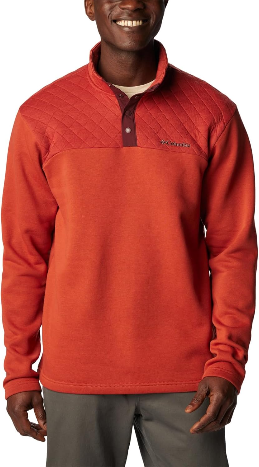 

Columbia мужская толстовка Hart Mountain Quilted Half Snap Po, Warp Red, Красный, Columbia мужская толстовка Hart Mountain Quilted Half Snap Po, Warp Red