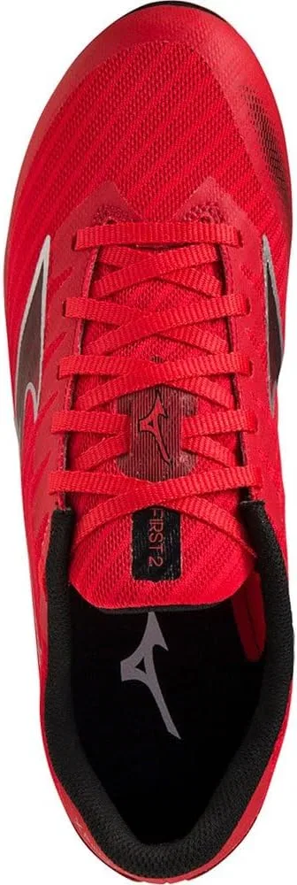 Кроссовки Mizuno Unisex X First 2, Highriskred Black Silver — фото 4