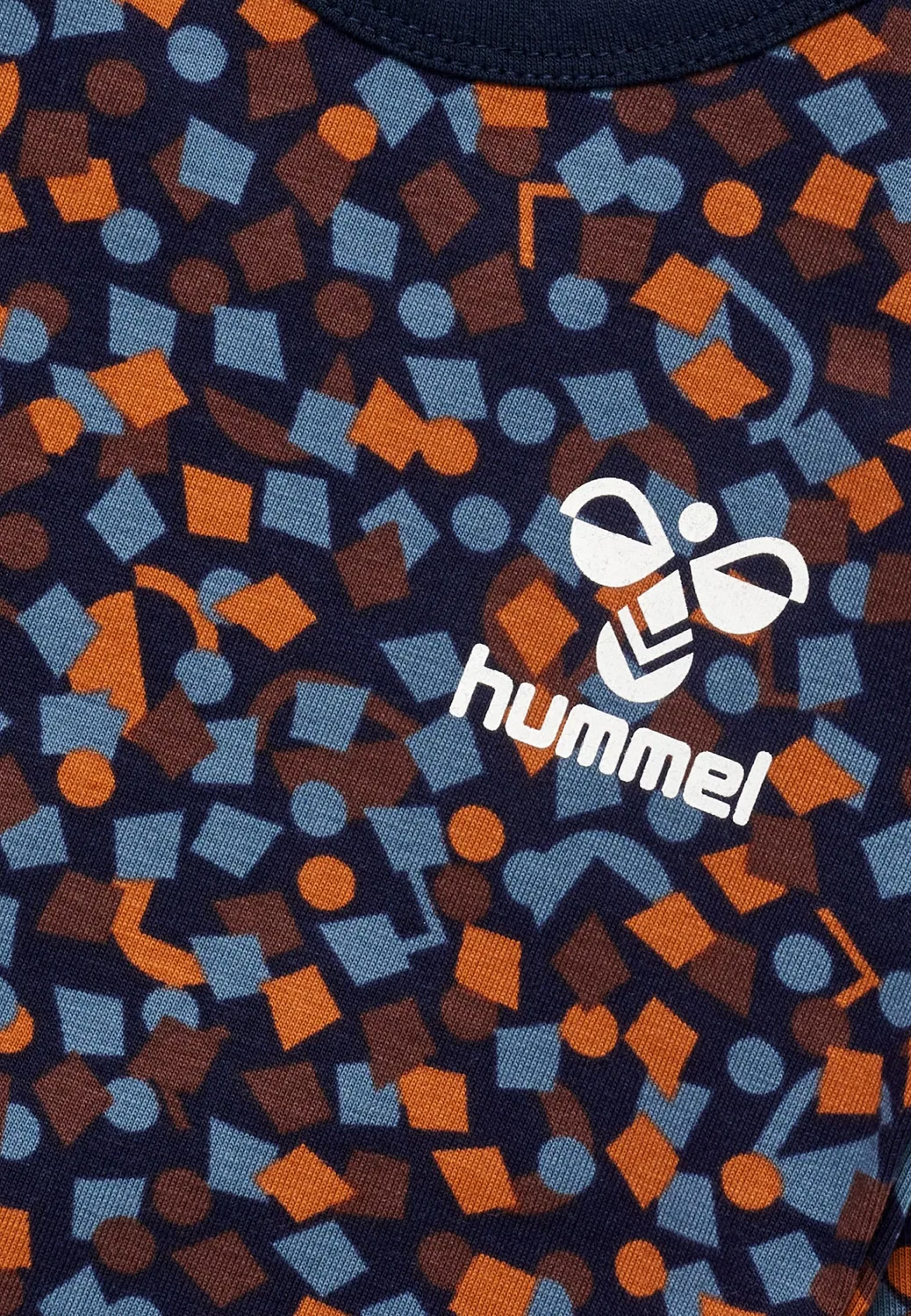 Боди Hummel с принтом, black iris — фото 4