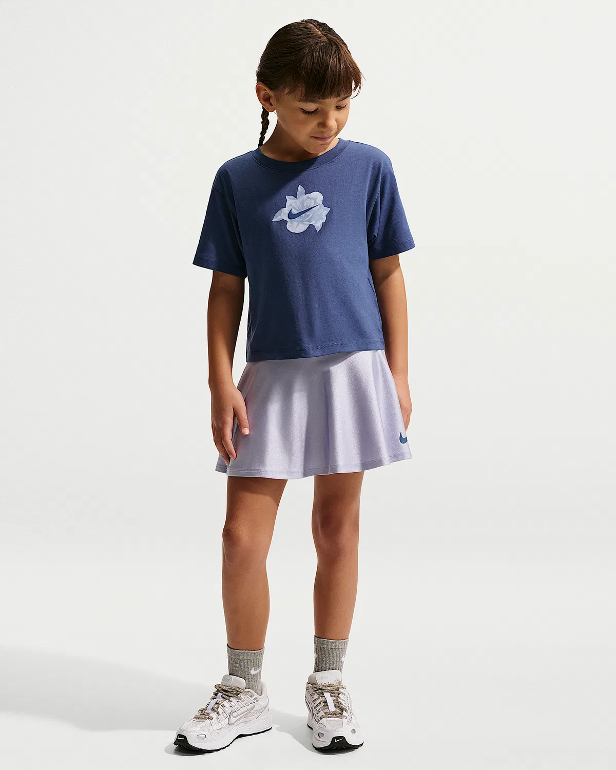 Детский набор самоката Nike Move With Nature, 2 предмета, Grey