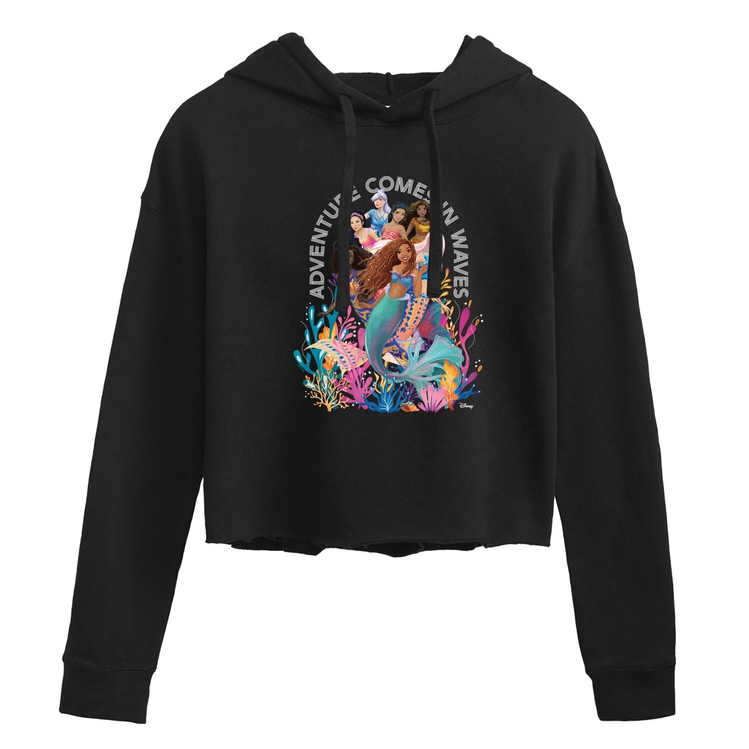 

Укороченное худи для юниоров Disney's The Little Mermaid Adventure Licensed Character