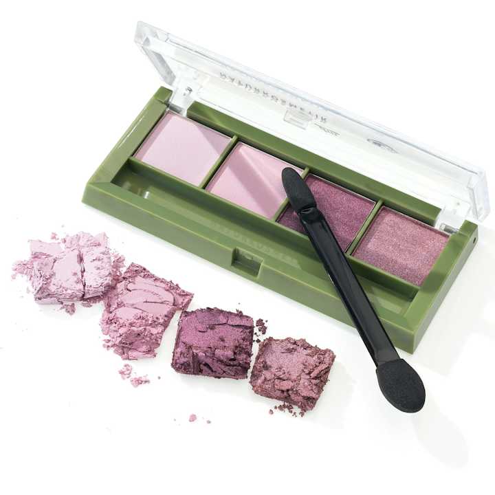 Тени для век alverde NATURKOSMETIK Lidschatten Palette Quattro 98 Lavender Dream, 4,4 g — фото 2