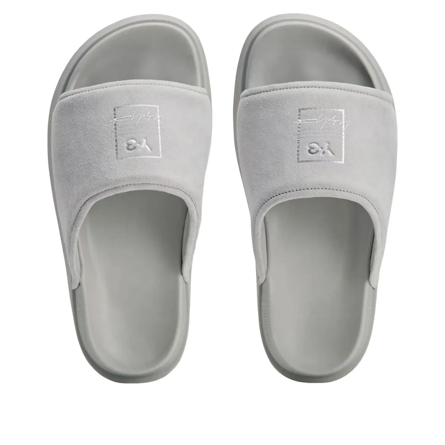 Слайды Adidas Y-3 Slide 'Grey Two' — фото 3