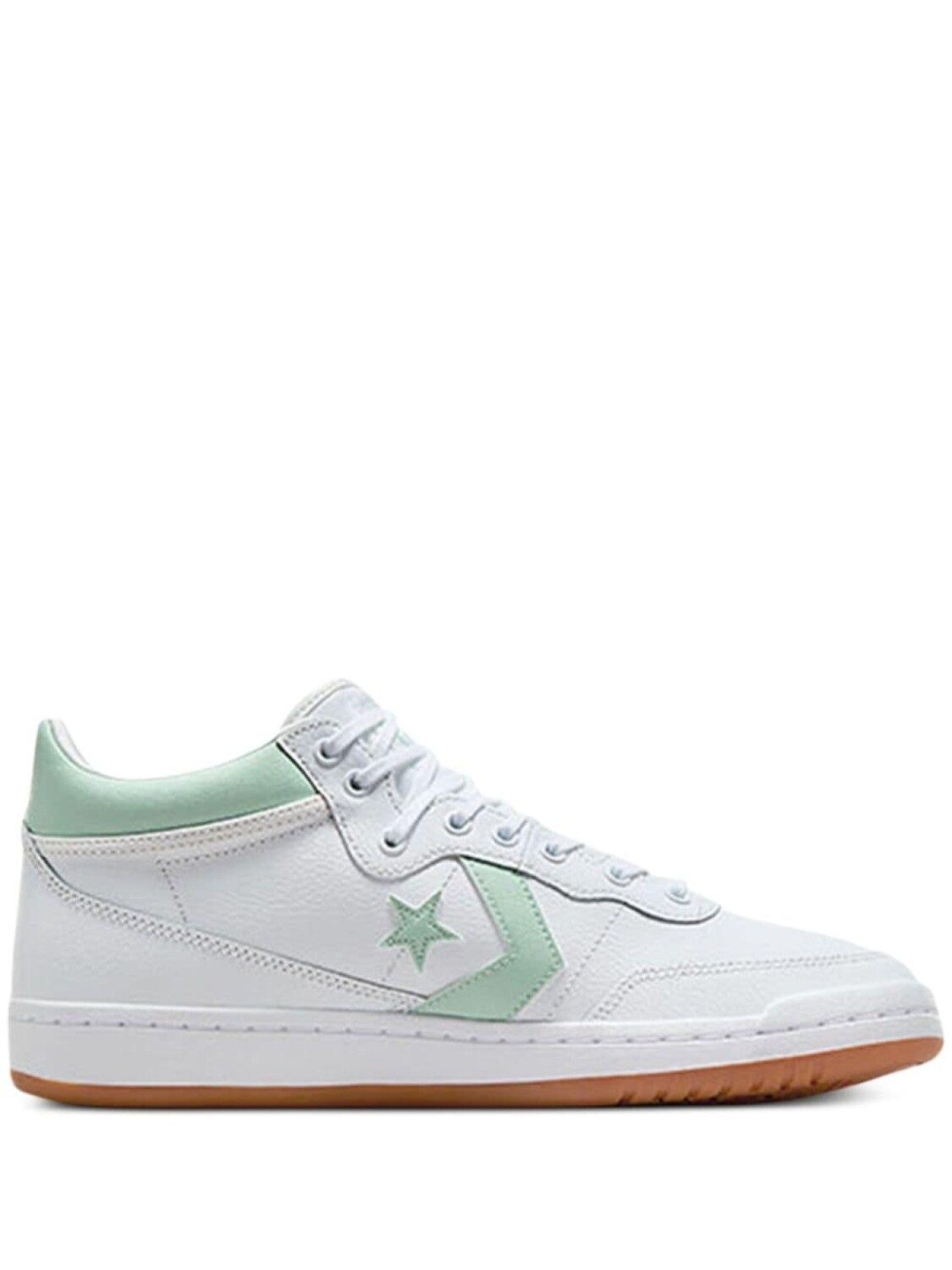 

Кроссовки Converse Fastbreak Pro Leather Mid "White/Sticky Aloe", белый